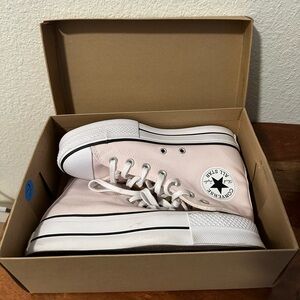 Pink Converse Chuck Taylor All Star Lift Platform High Top Sz 6.5